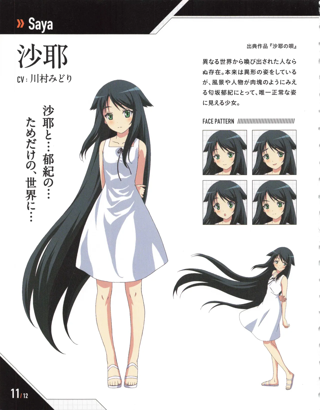 Nitro+ Blasterz Heroines Infinite Duel Character Model Sheets 12eme image