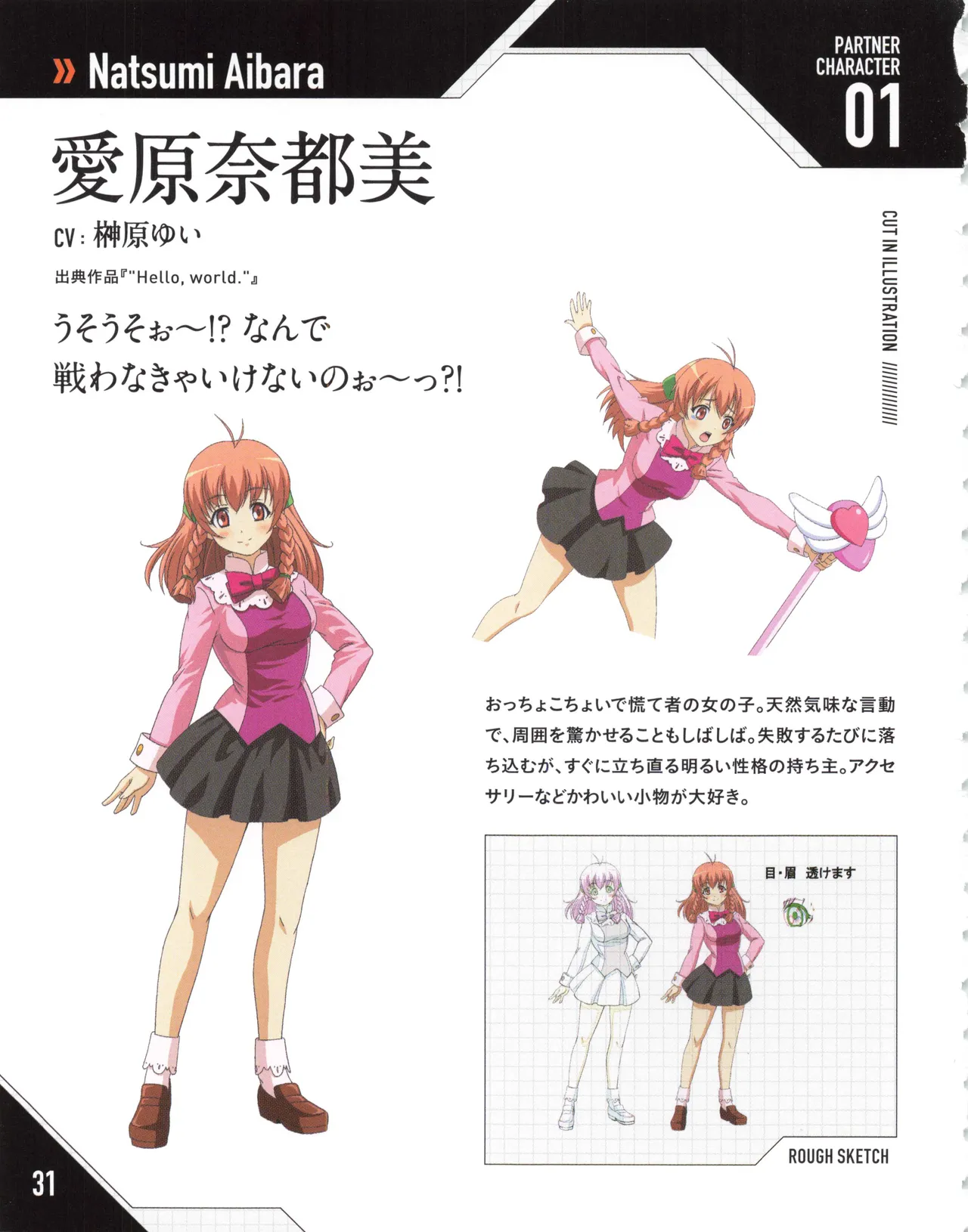 Nitro+ Blasterz Heroines Infinite Duel Character Model Sheets 32eme image