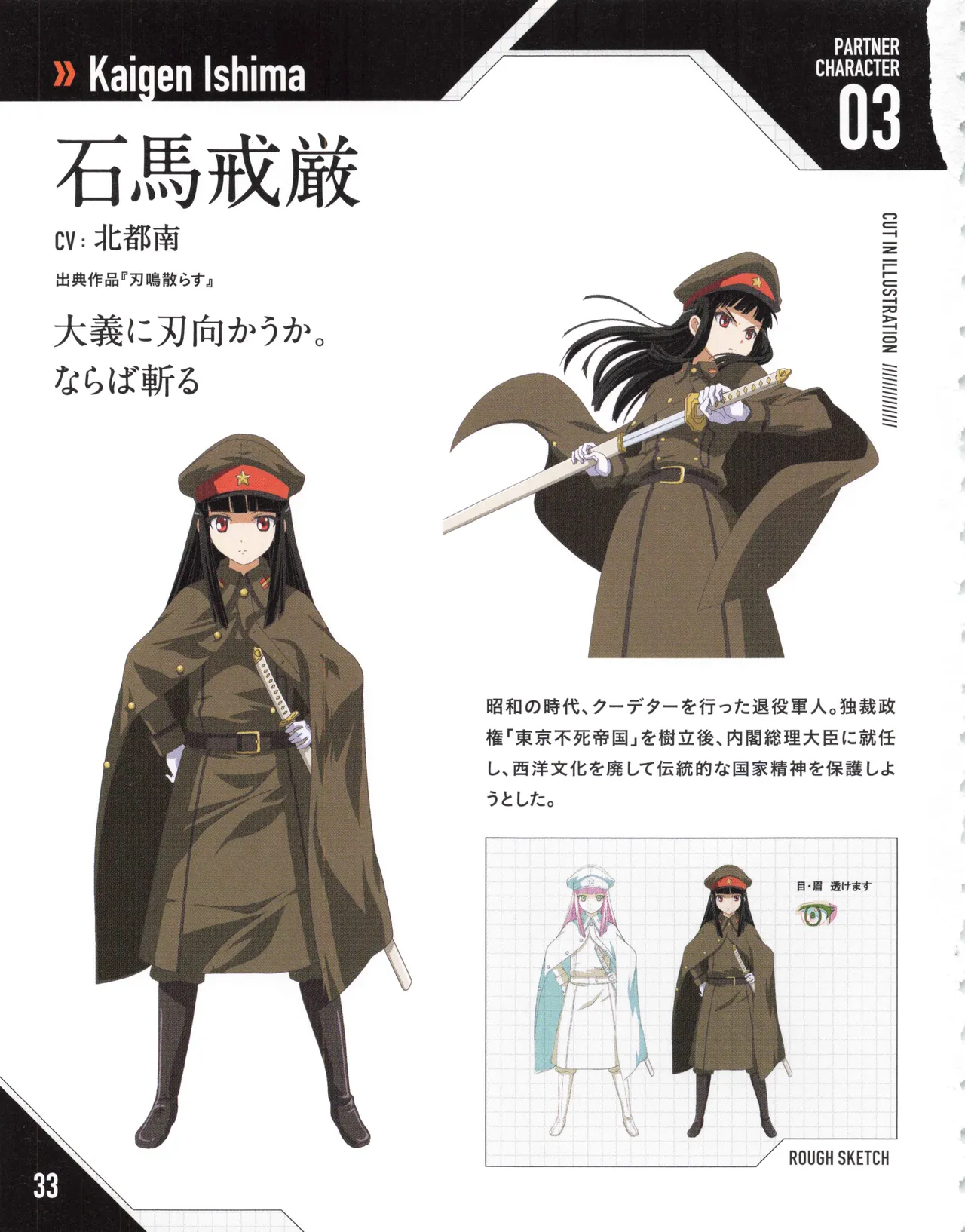 Nitro+ Blasterz Heroines Infinite Duel Character Model Sheets 34eme image