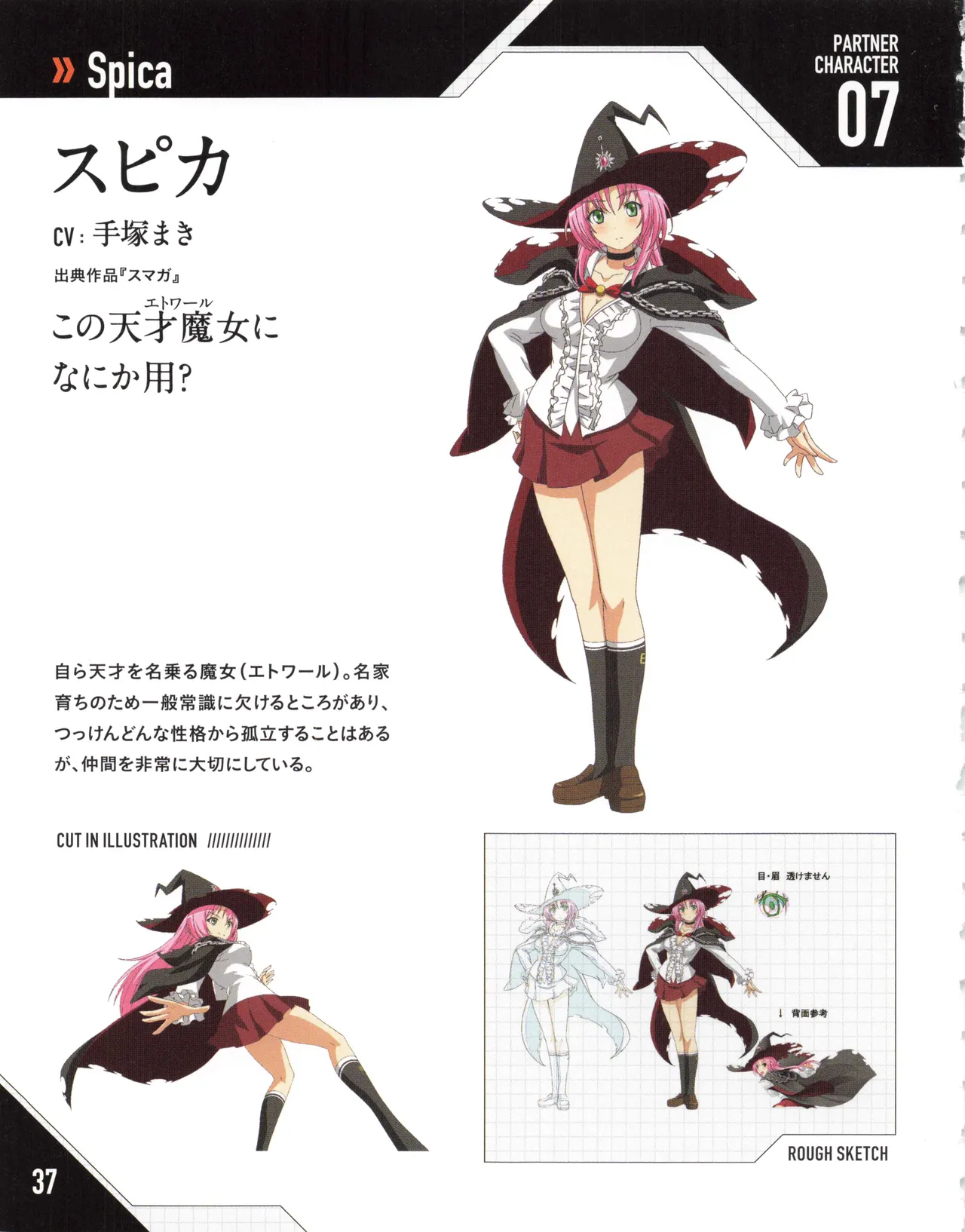 Nitro+ Blasterz Heroines Infinite Duel Character Model Sheets 38eme image