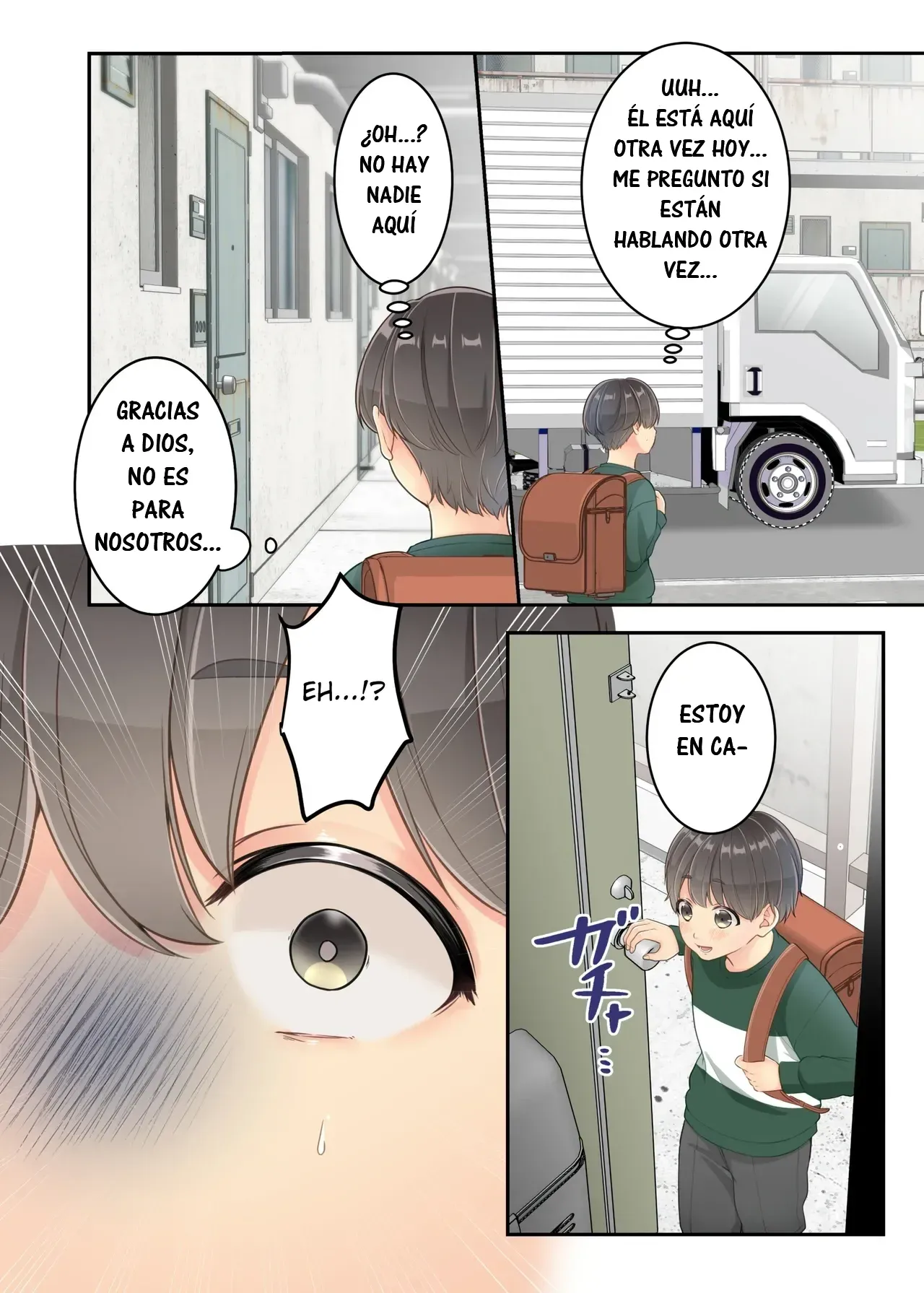 [Yuriko Club] Boku no Mama to Takuhai no Onii-san ga. | Mi Mamá y el Repartidor. [Spanish] [RYU.SHINS] 图片编号 15