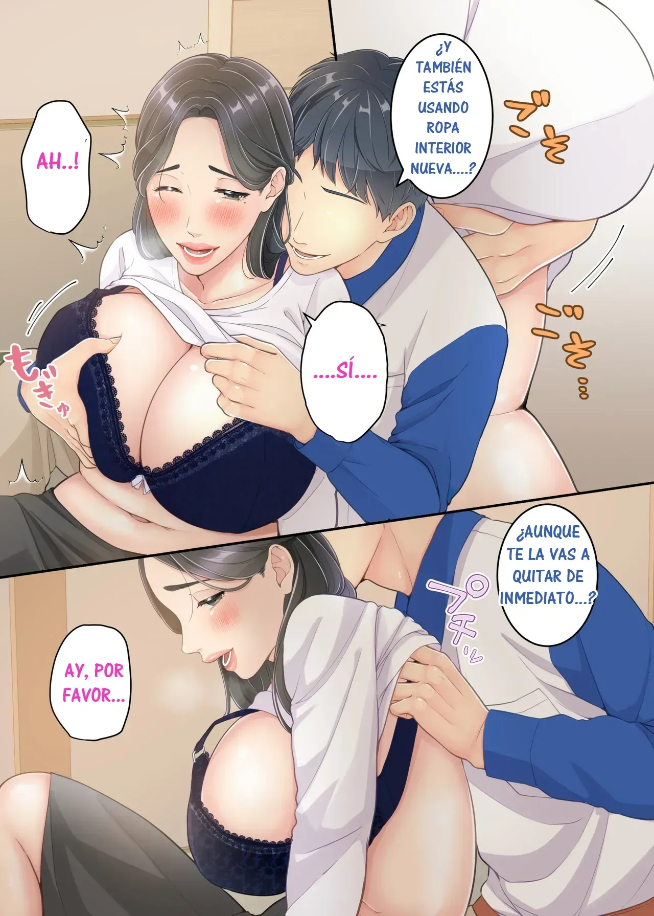 [Yuriko Club] Boku no Mama to Takuhai no Onii-san ga. | Mi Mamá y el Repartidor. [Spanish] [RYU.SHINS] 图片编号 30