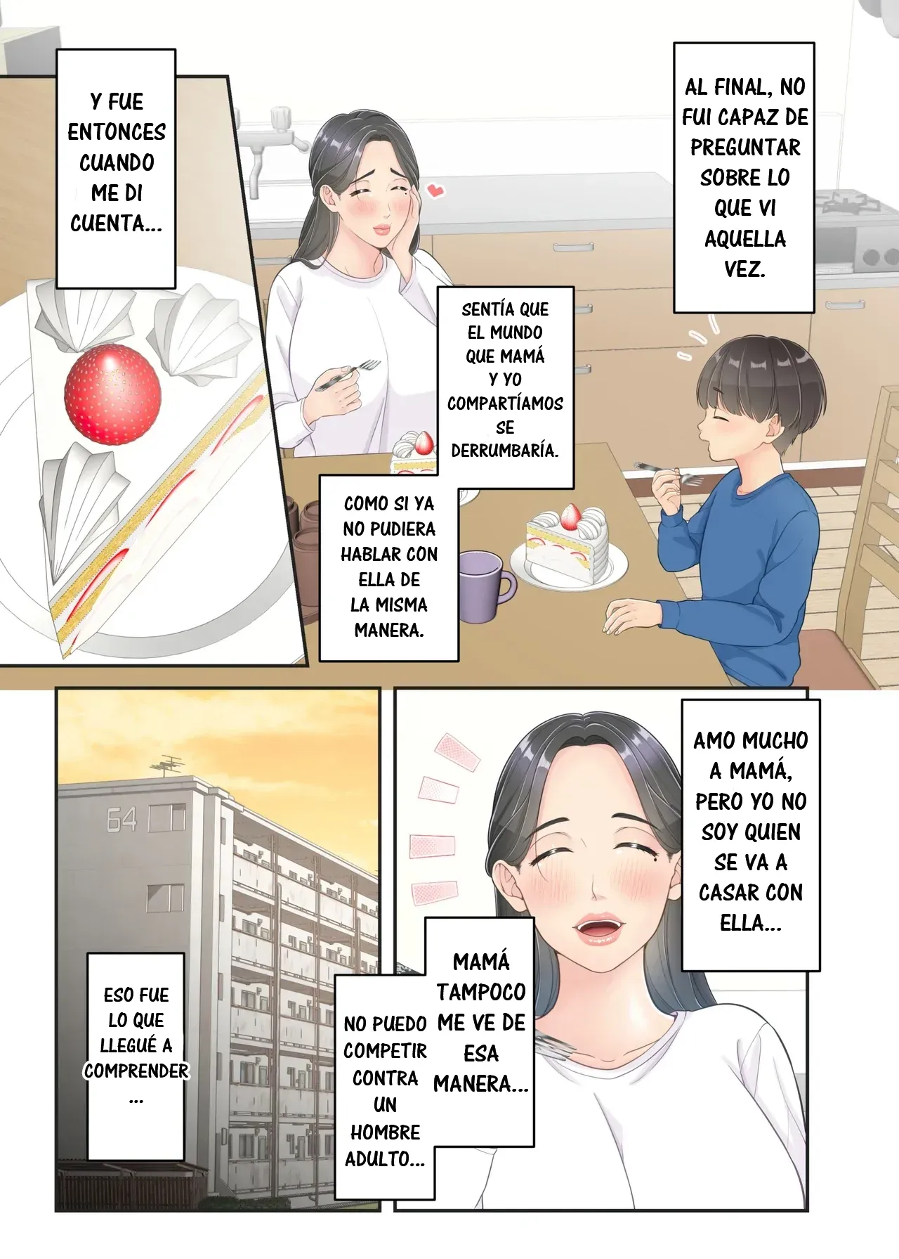 [Yuriko Club] Boku no Mama to Takuhai no Onii-san ga. | Mi Mamá y el Repartidor. [Spanish] [RYU.SHINS] 图片编号 62