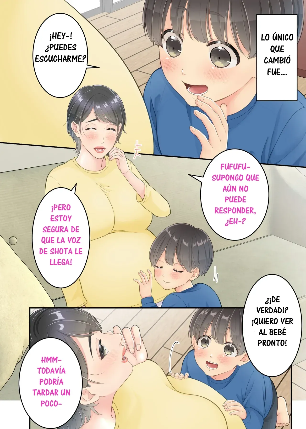 [Yuriko Club] Boku no Mama to Takuhai no Onii-san ga. | Mi Mamá y el Repartidor. [Spanish] [RYU.SHINS] 图片编号 67