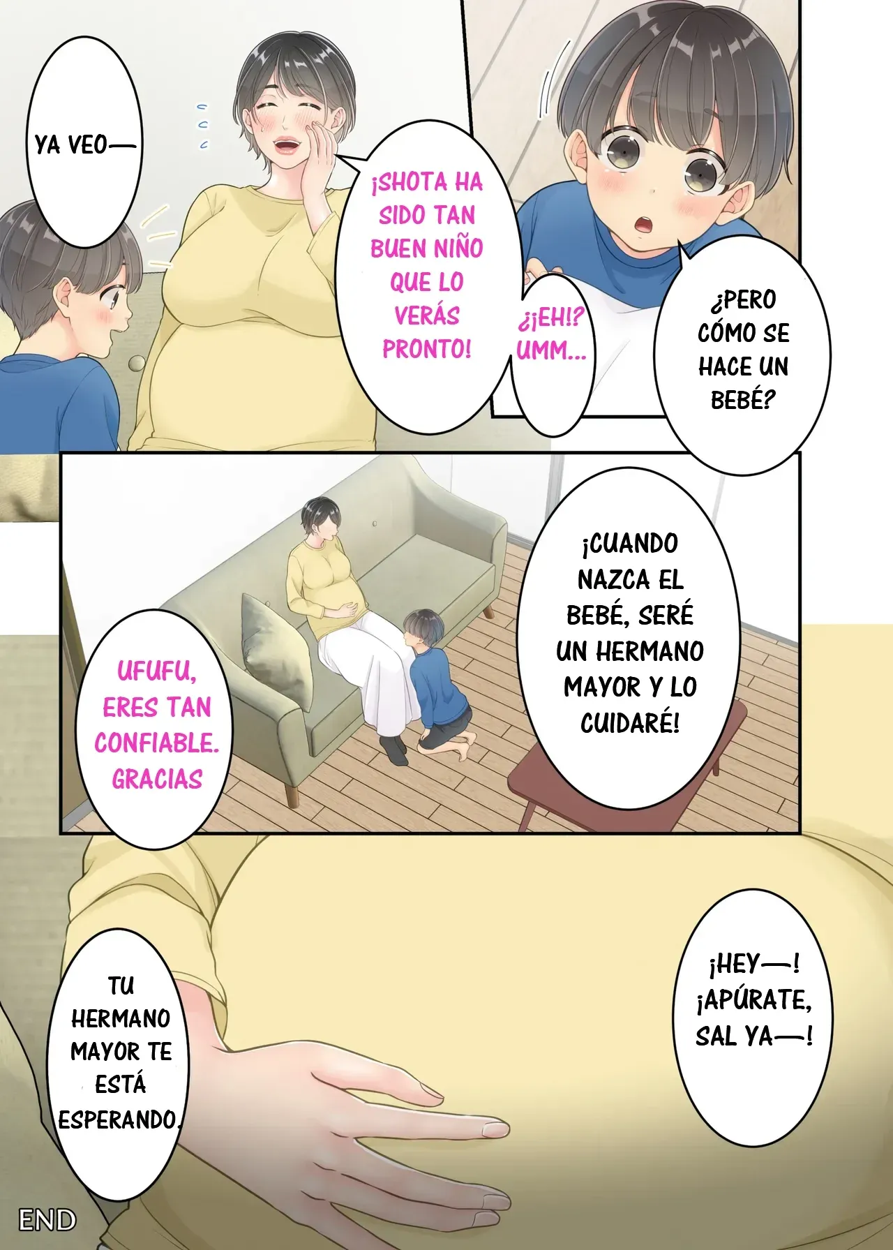 [Yuriko Club] Boku no Mama to Takuhai no Onii-san ga. | Mi Mamá y el Repartidor. [Spanish] [RYU.SHINS] 图片编号 68