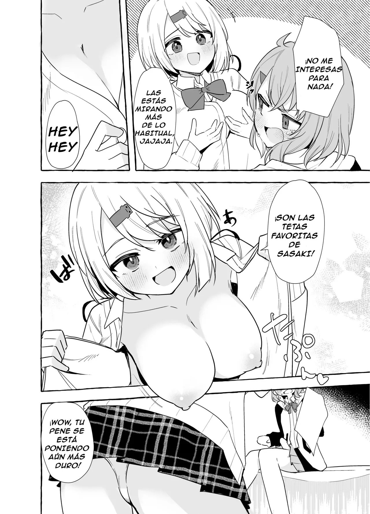 [Napopasu] Futanari Sasaki to Shiina｜Futanari Sasaki y Shiina (Nijisanji) {Spanish} {EbisuTraslade - ACATLLL} Bildnummer 7