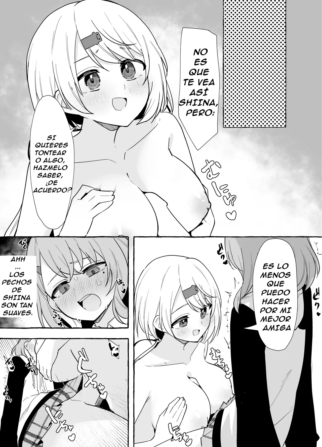 [Napopasu] Futanari Sasaki to Shiina｜Futanari Sasaki y Shiina (Nijisanji) {Spanish} {EbisuTraslade - ACATLLL} Bildnummer 8