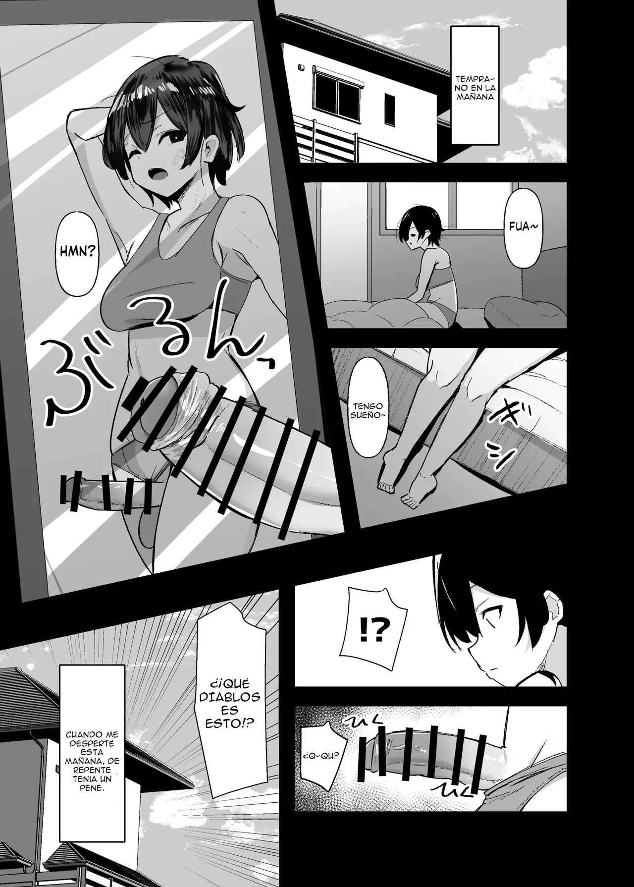 [COSCOteikoku (sella)] Futanari-chan wa Bokki Shitakunai! | ¡Futanari-chan No Quiere Que Se Le Pare! {Spanish} {EbisuTraslade - Winder} {Digital} image number 6