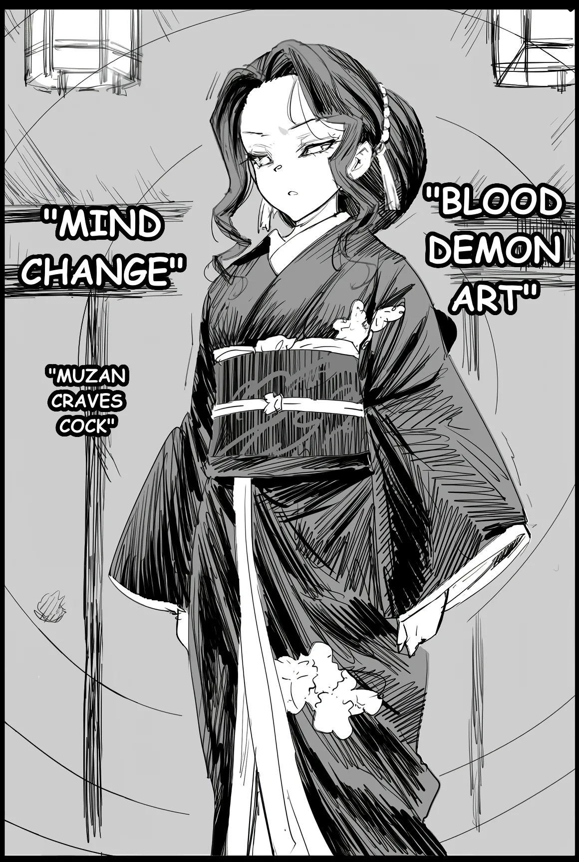 [Eromazun (Ma-kurou)] RAPE OF DEMON SLAYER 4 | Making a Mess of Lady Muzan-sama (Kimetsu no Yaiba) [English][REDRAWN] numero di immagine  56