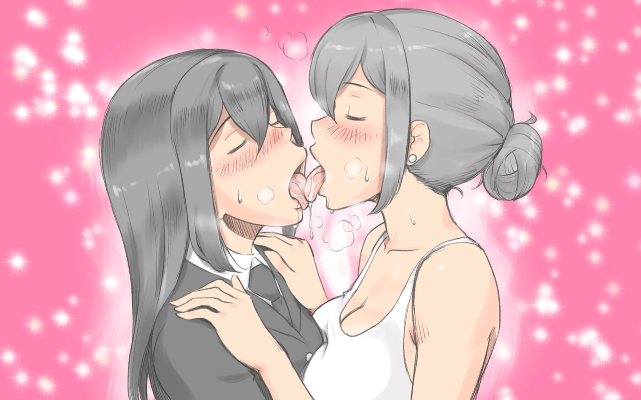 [pink-noise (Mizuiro Megane)]  Futanari kansen-shō 〜 hahatoko no aiyoku-sei katsu image number 46