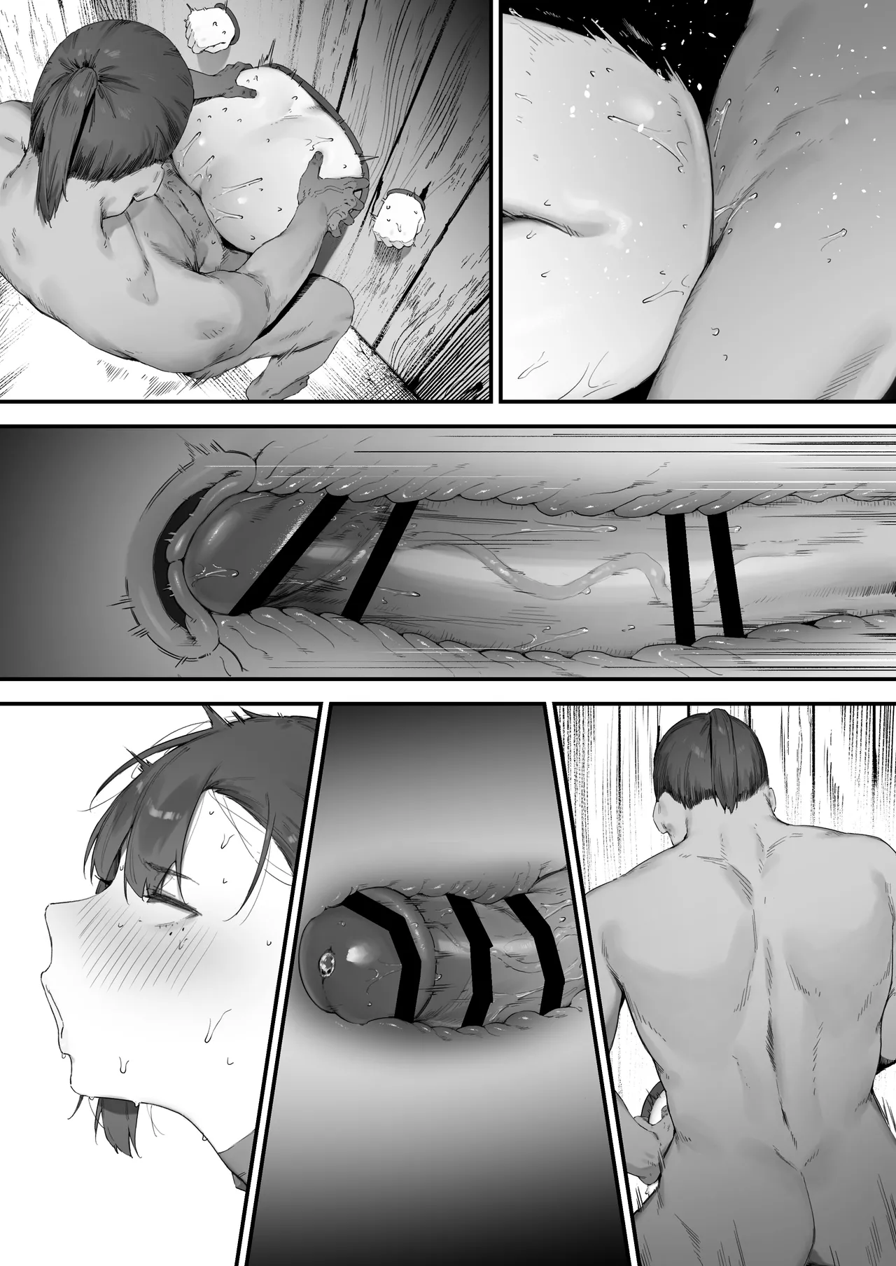 [Nigiri Usagi] Hen na Soubi no Sei de O◯nko Kowareteshimatta de wa Nai ka! 1-5 [Textless] imagen número 25