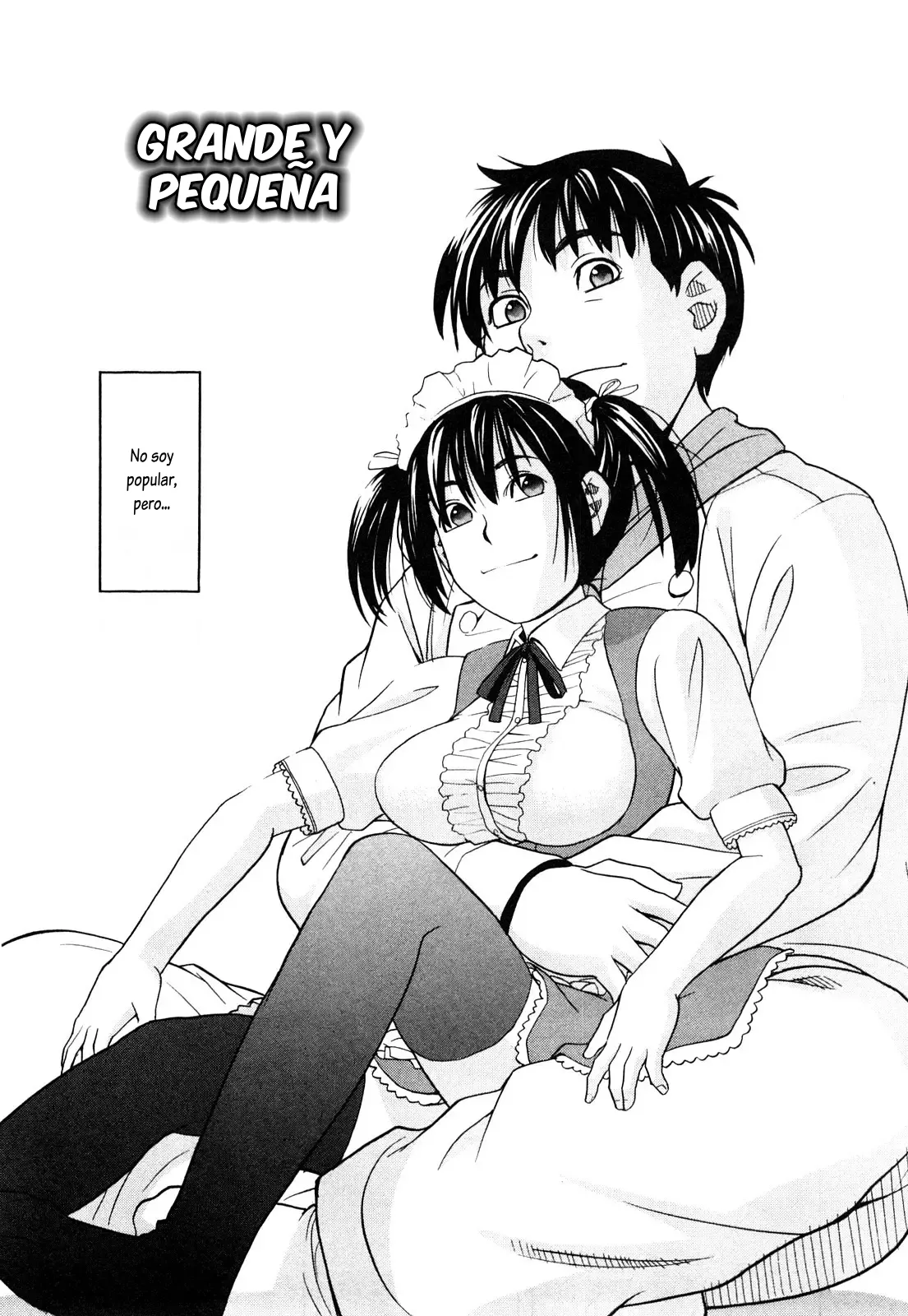 [Zukiki] Dekkai no Chicchai no | Grande y pequeña  (Happy Girl) [Spanish] [Lovely Diablesse Scan] изображение № 2
