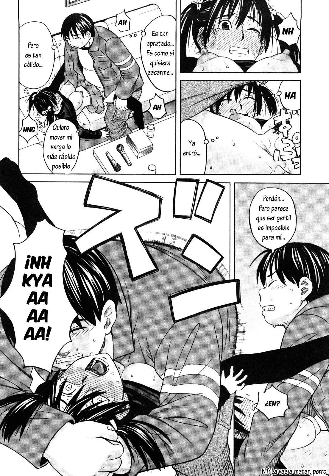 [Zukiki] Dekkai no Chicchai no | Grande y pequeña  (Happy Girl) [Spanish] [Lovely Diablesse Scan] изображение № 16