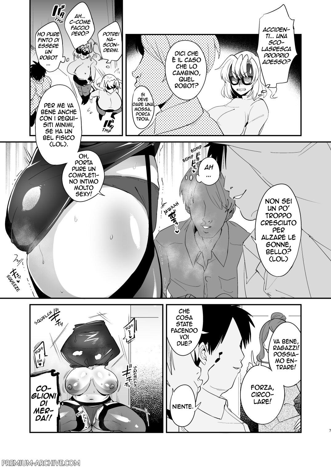 [Muchuu Yakou (Kuromori Yaga)] Ponkotsu Oho Goe Kaitou no Karei naru Ingi | Le Straordinarie Tecniche Sessuali di una Ladra Fantasmma Imbranata che Geme come una Porca [Italian] image number 6