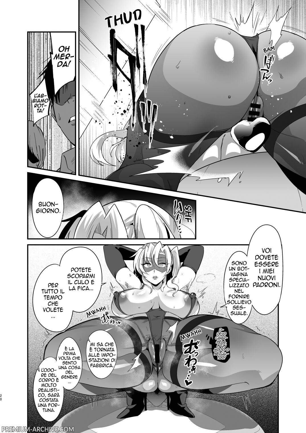 [Muchuu Yakou (Kuromori Yaga)] Ponkotsu Oho Goe Kaitou no Karei naru Ingi | Le Straordinarie Tecniche Sessuali di una Ladra Fantasmma Imbranata che Geme come una Porca [Italian] image number 19