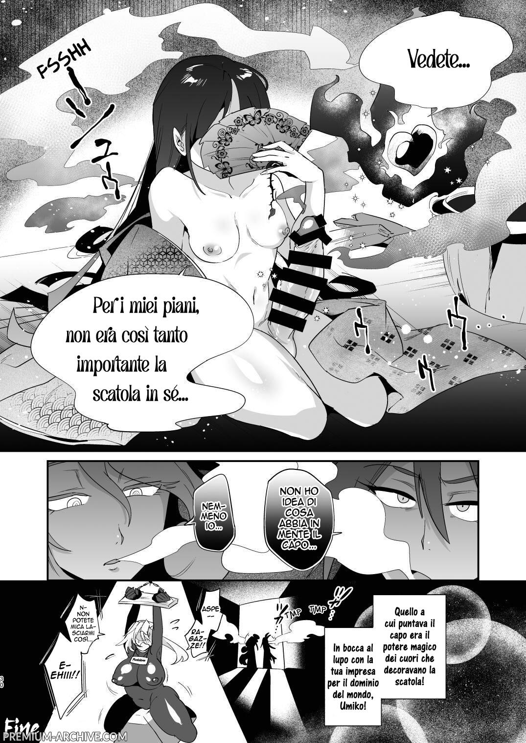 [Muchuu Yakou (Kuromori Yaga)] Ponkotsu Oho Goe Kaitou no Karei naru Ingi | Le Straordinarie Tecniche Sessuali di una Ladra Fantasmma Imbranata che Geme come una Porca [Italian] image number 29