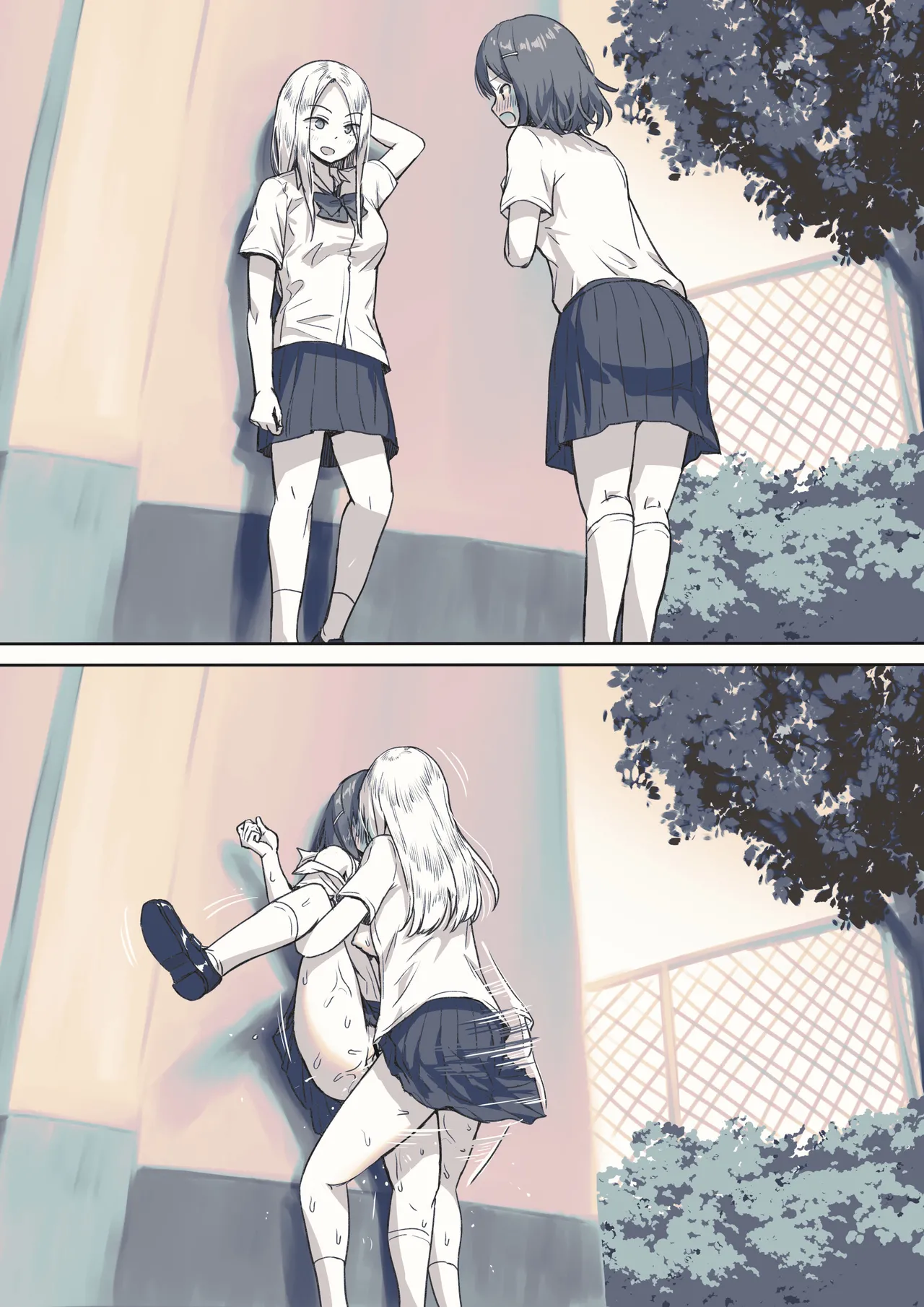 [Ayanakitori] Kokuhaku ni Taishite Hanashi ga Hayasugiru Futanari-senpai imagen número 3