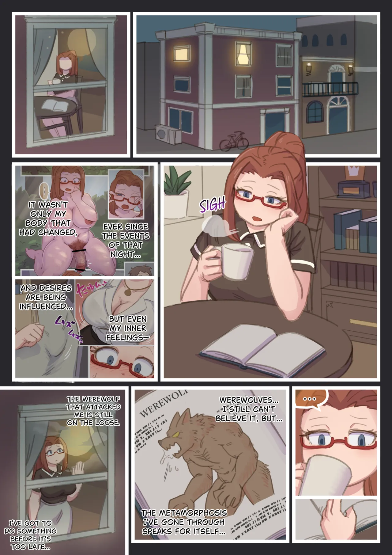 [Mokushi] 👮‍♀️→🐺TF #2 [ENG] image number 4