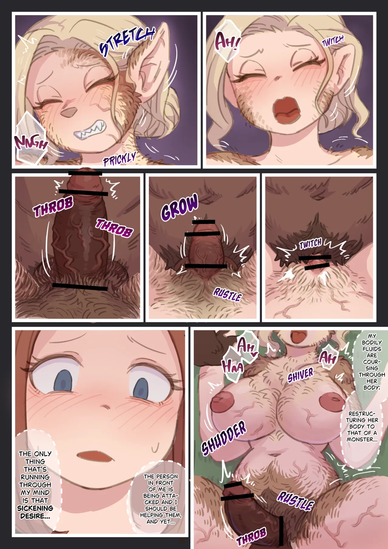 [Mokushi] 👮‍♀️→🐺TF #2 [ENG] image number 11