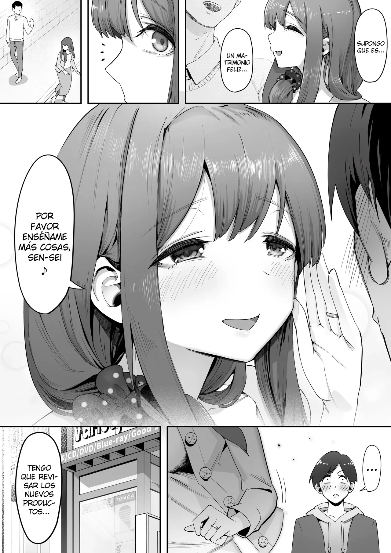 [Yuuki Saien (Kahmasu)] Adult Shop no Wakazuma-san｜Una Joven Esposa En Una Tienda Para Adultos [Spanish] [Kejotan] image number 25