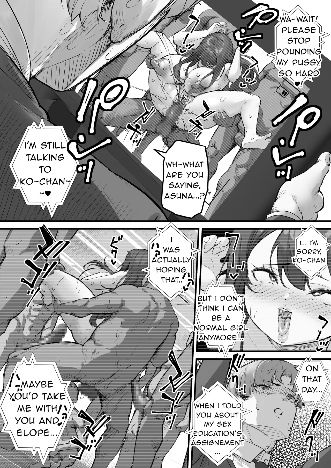 NTR Video Letter - My Girlfriend is the Shared Onahole of a Remote Village numero di immagine  48