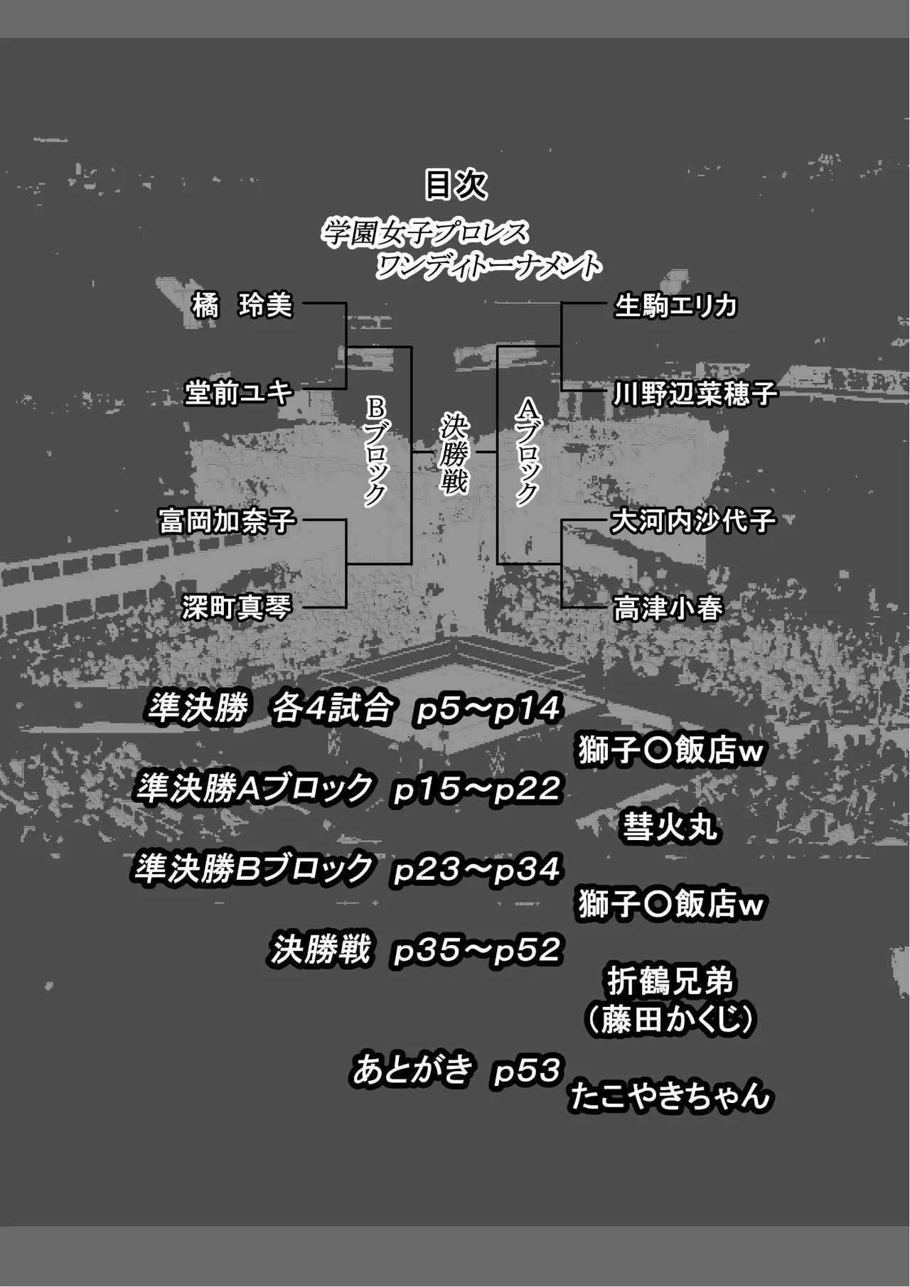 [Ringuya] Gakuen Joshi Puroresu One-Day Tournament imagen número 4