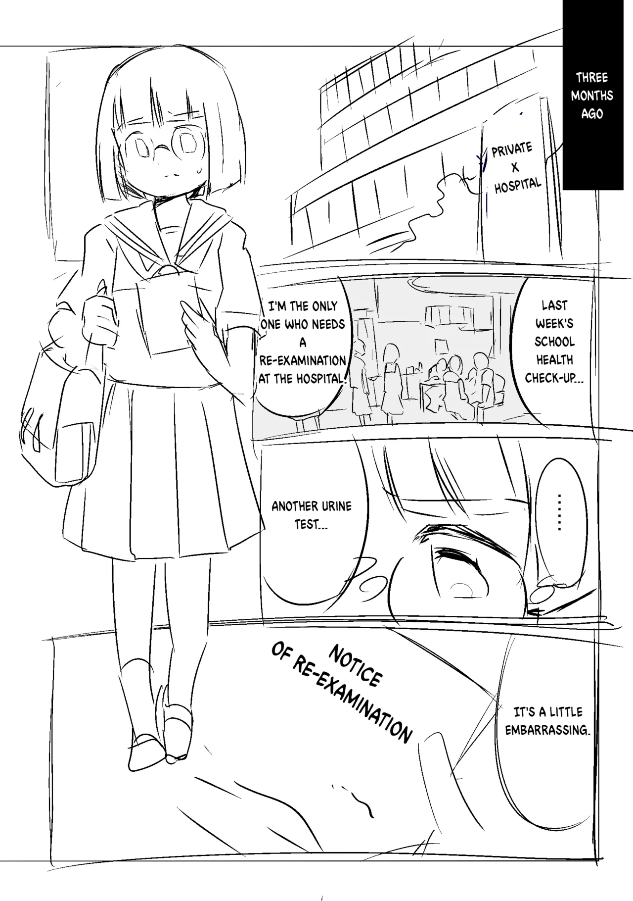 [horiu] Hiiragi Yukine’s invisible bons (rough sketch)  [English] Bildnummer 4