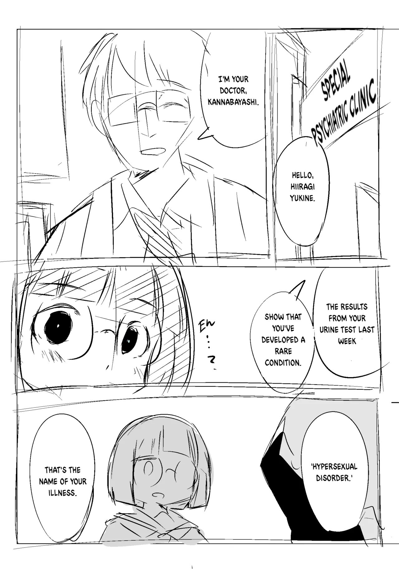 [horiu] Hiiragi Yukine’s invisible bons (rough sketch)  [English] Bildnummer 5