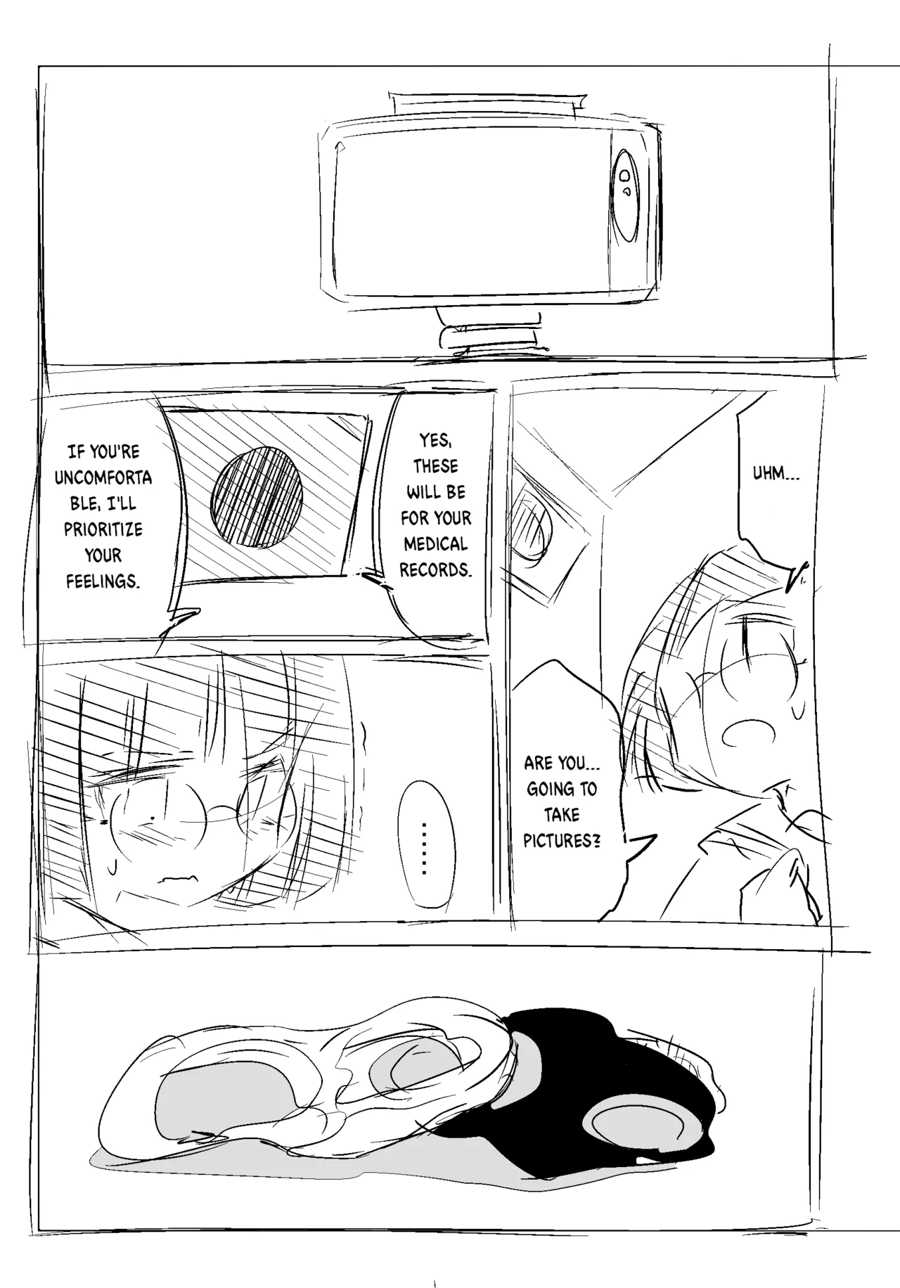 [horiu] Hiiragi Yukine’s invisible bons (rough sketch)  [English] Bildnummer 9