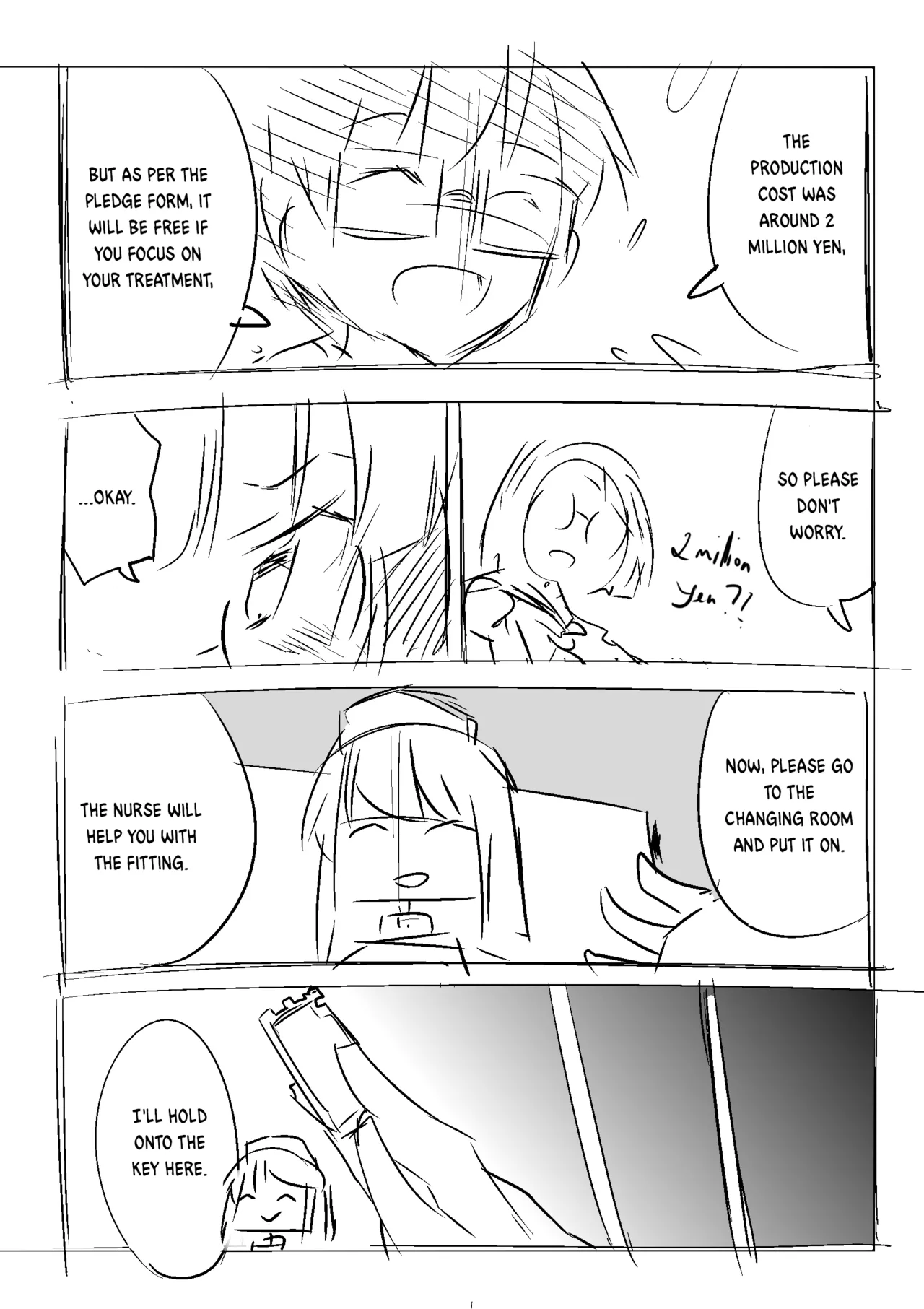 [horiu] Hiiragi Yukine’s invisible bons (rough sketch)  [English] Bildnummer 18