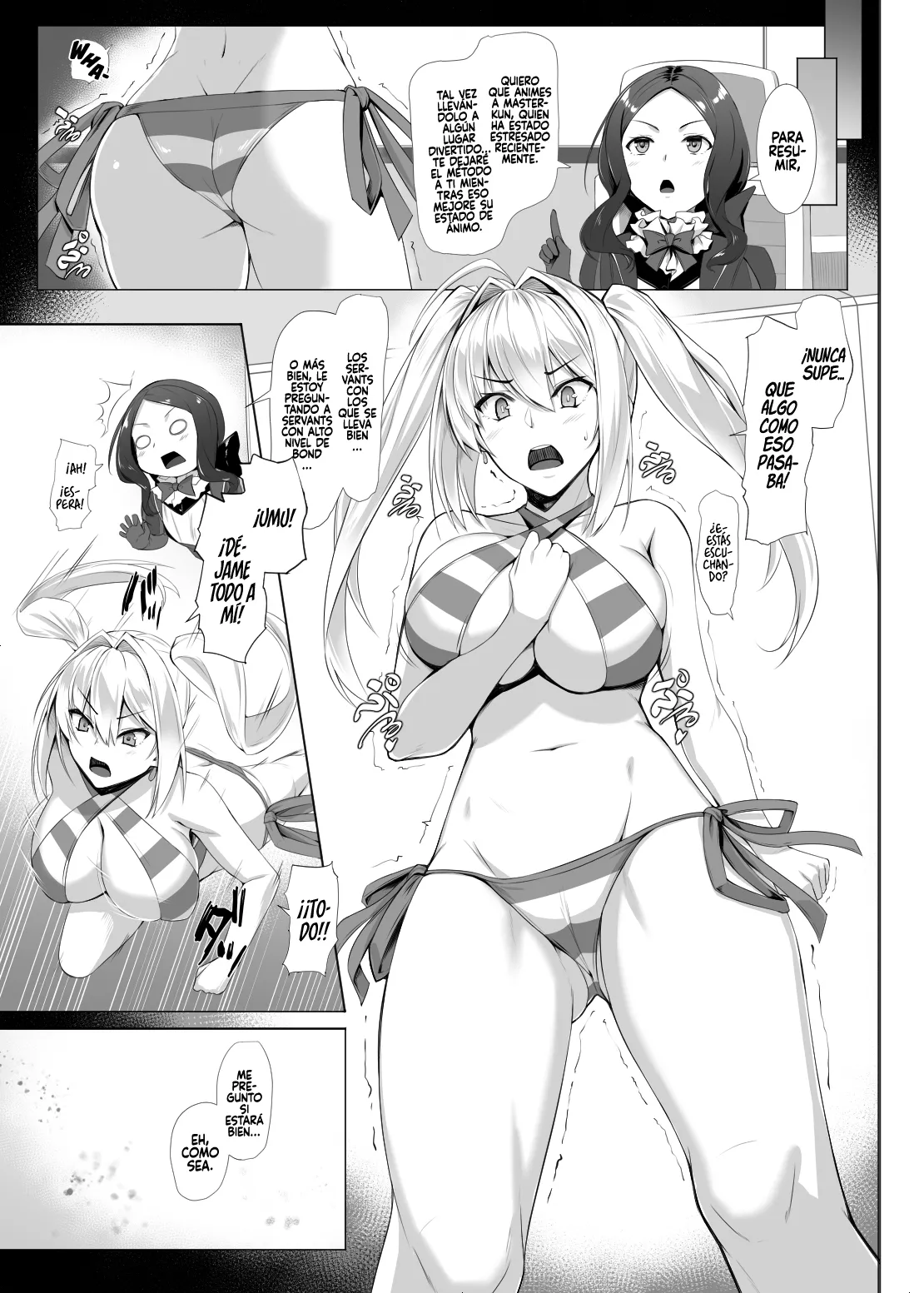 [Kuroshiro Desire (Akitsuki Karasu)] Bebe Nero (Fate/Grand Order) [Spanish] [Rakuen Translations] [Digital] Bildnummer 2