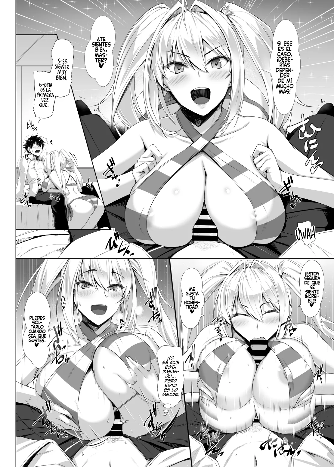 [Kuroshiro Desire (Akitsuki Karasu)] Bebe Nero (Fate/Grand Order) [Spanish] [Rakuen Translations] [Digital] Bildnummer 5