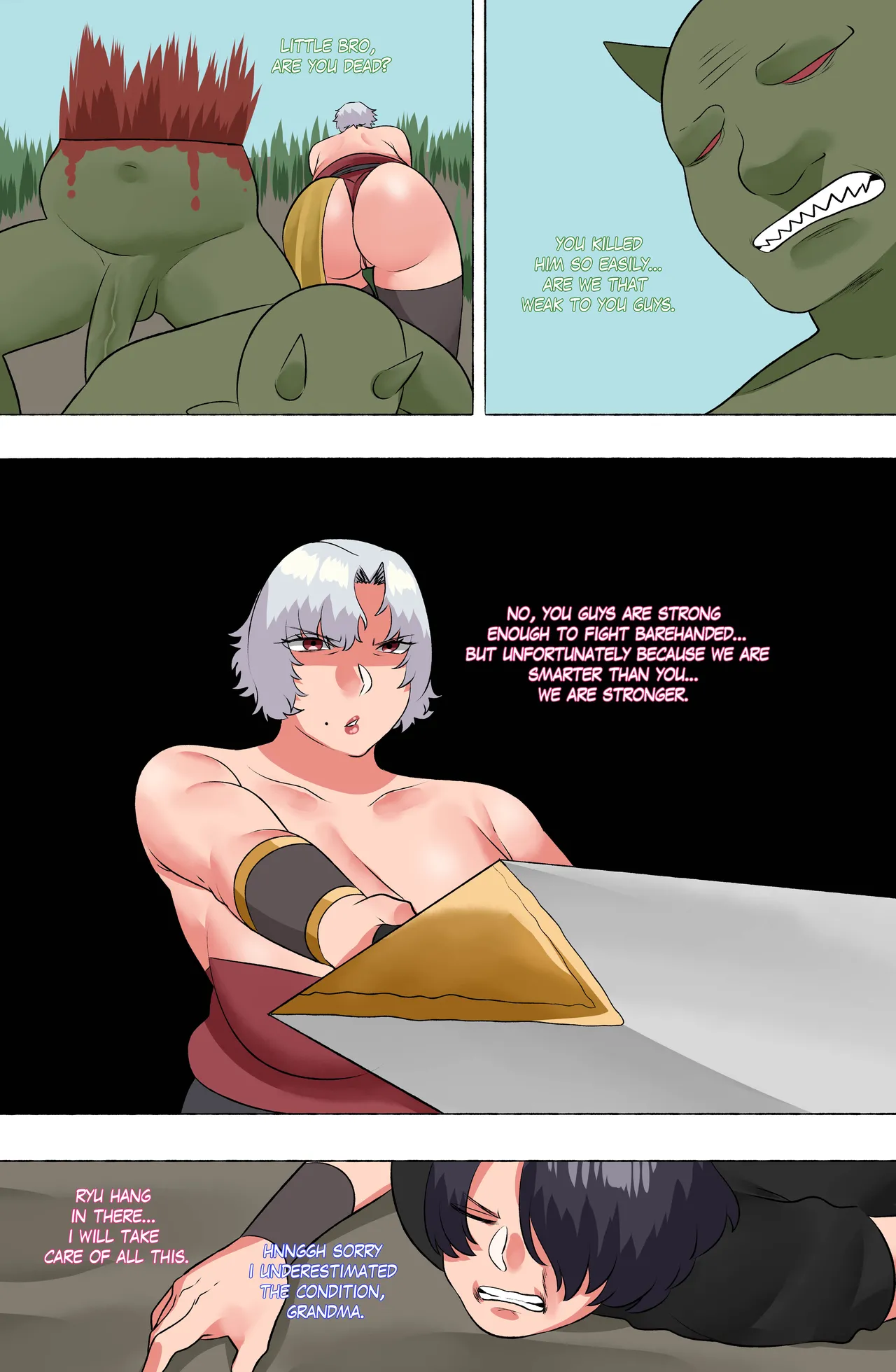 [Neko Plus] Berserk Grandma part 1 imagen número 8