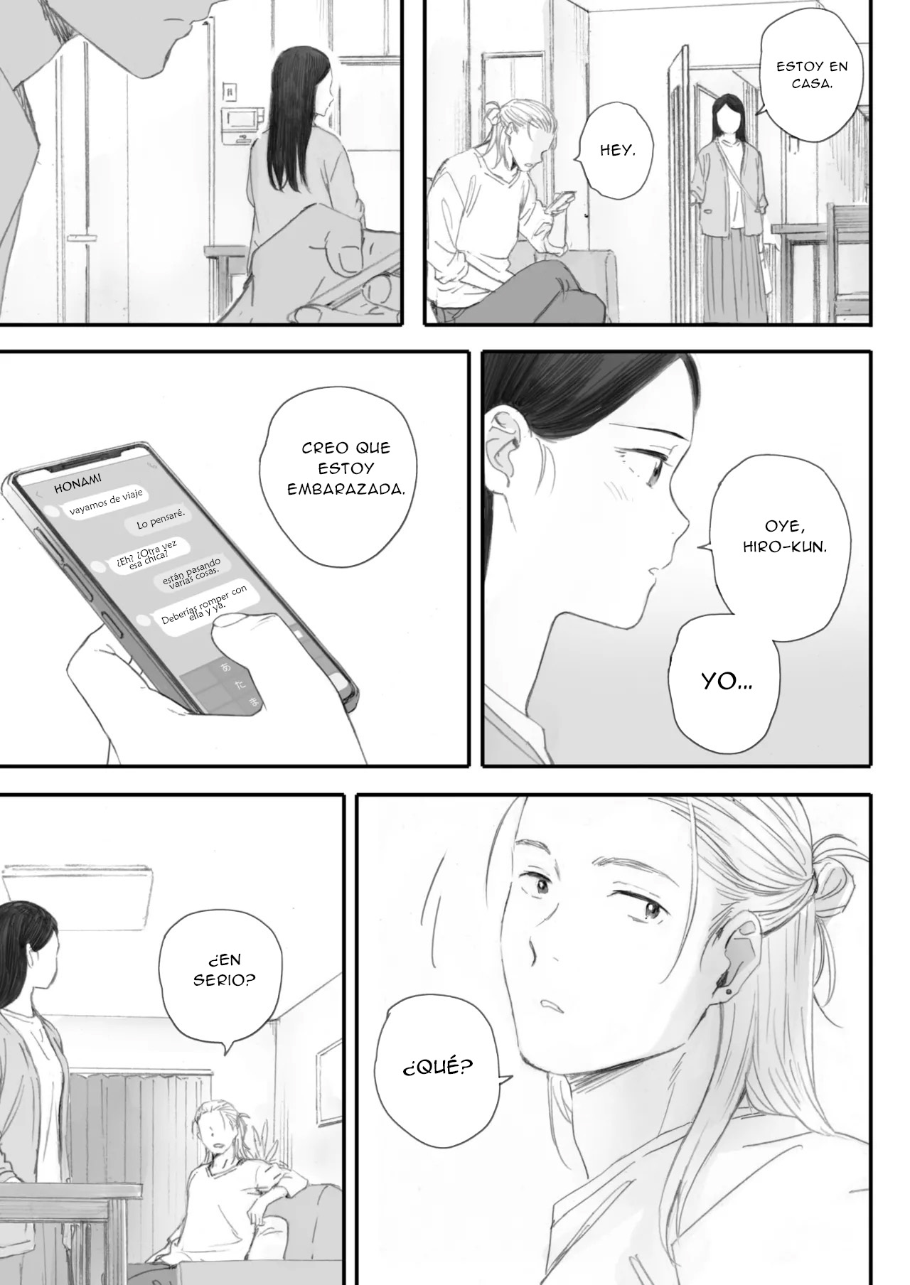 [Arai Kei] Kosmos ga Saita Hi ni Ch. 5-End｜El Día que Florecieron los Cosmos Cap. 5-Final [Spanish] [New Scan Doujin] [Digital] image number 49