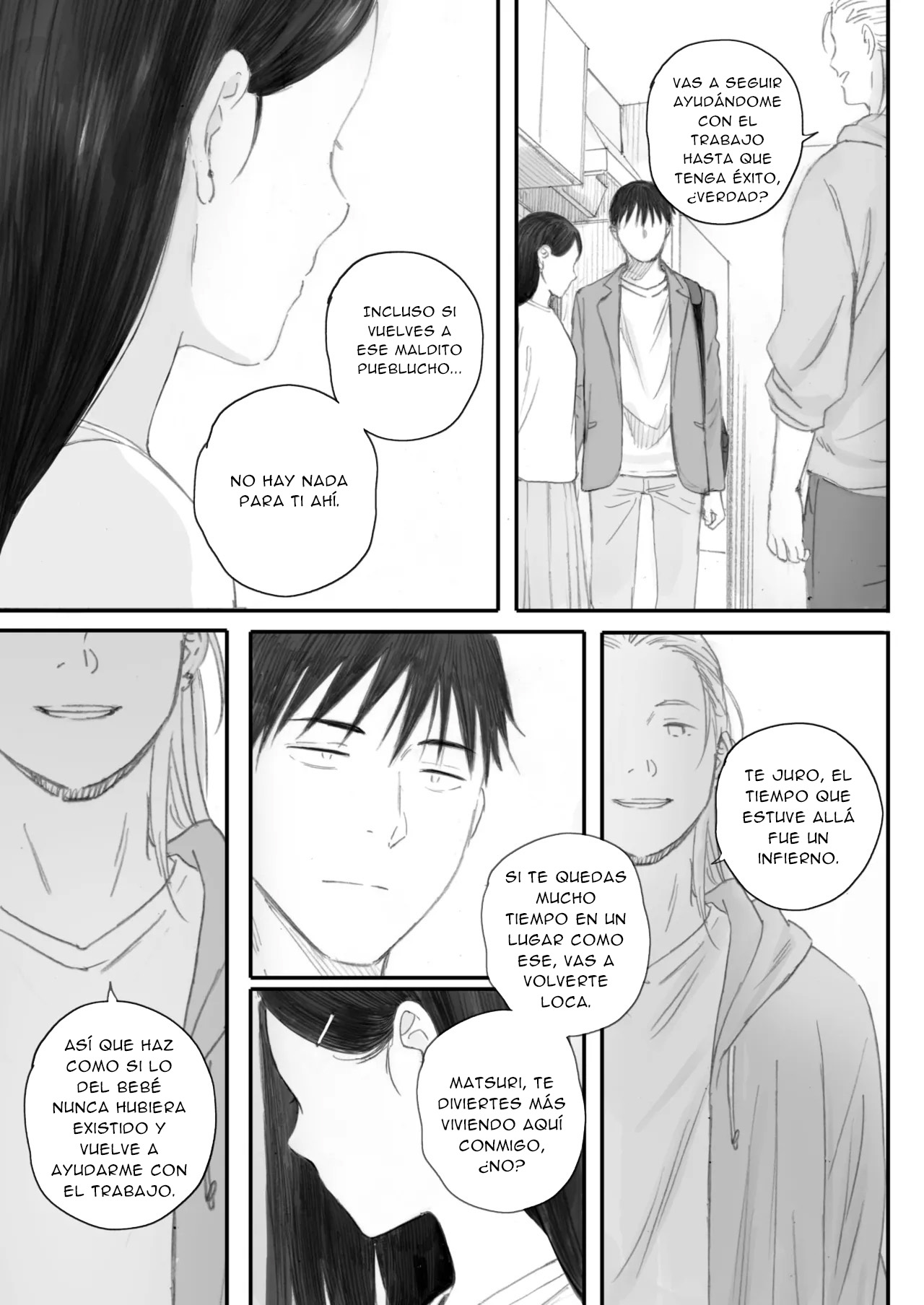 [Arai Kei] Kosmos ga Saita Hi ni Ch. 5-End｜El Día que Florecieron los Cosmos Cap. 5-Final [Spanish] [New Scan Doujin] [Digital] image number 63