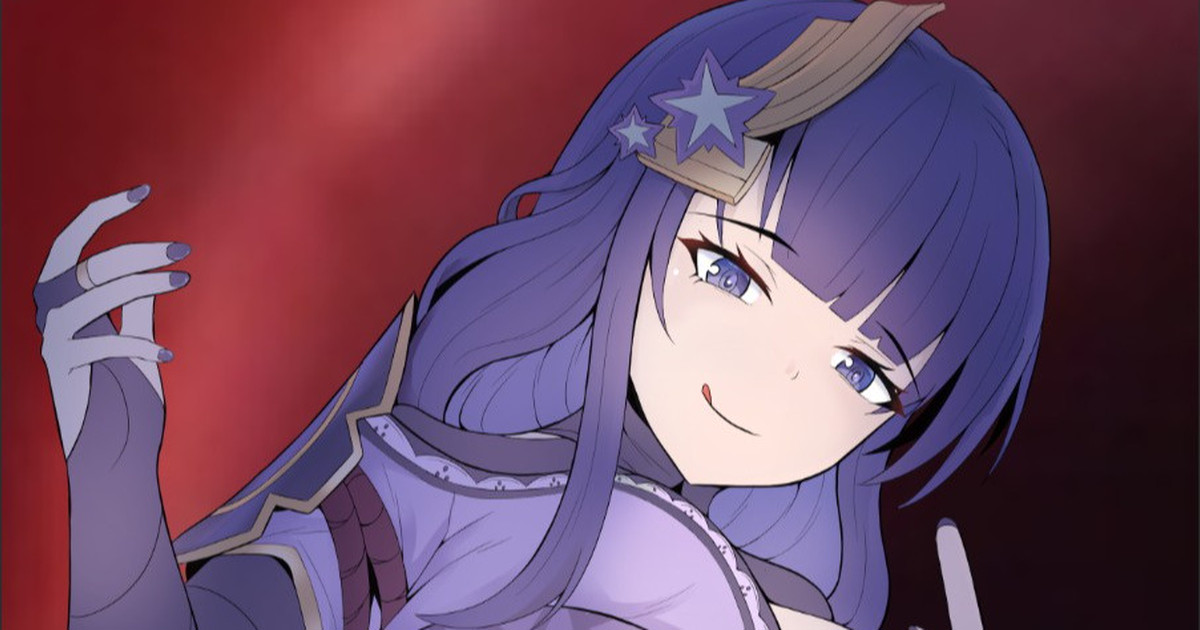 (Genshim Impact) Giant Raiden Shogun Bildnummer 1