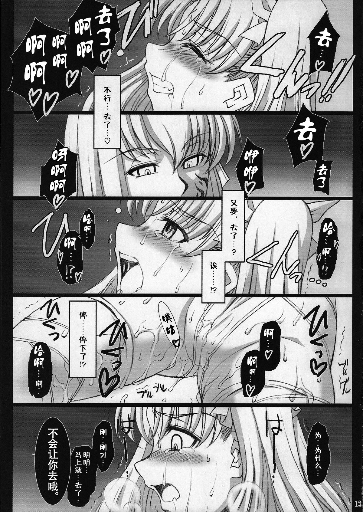 (COMIC1☆2) [H.B (B-RIVER)] Red Degeneration -DAY/3- (Fate/stay night) [Chinese] [不咕鸟汉化组] numero di immagine  12