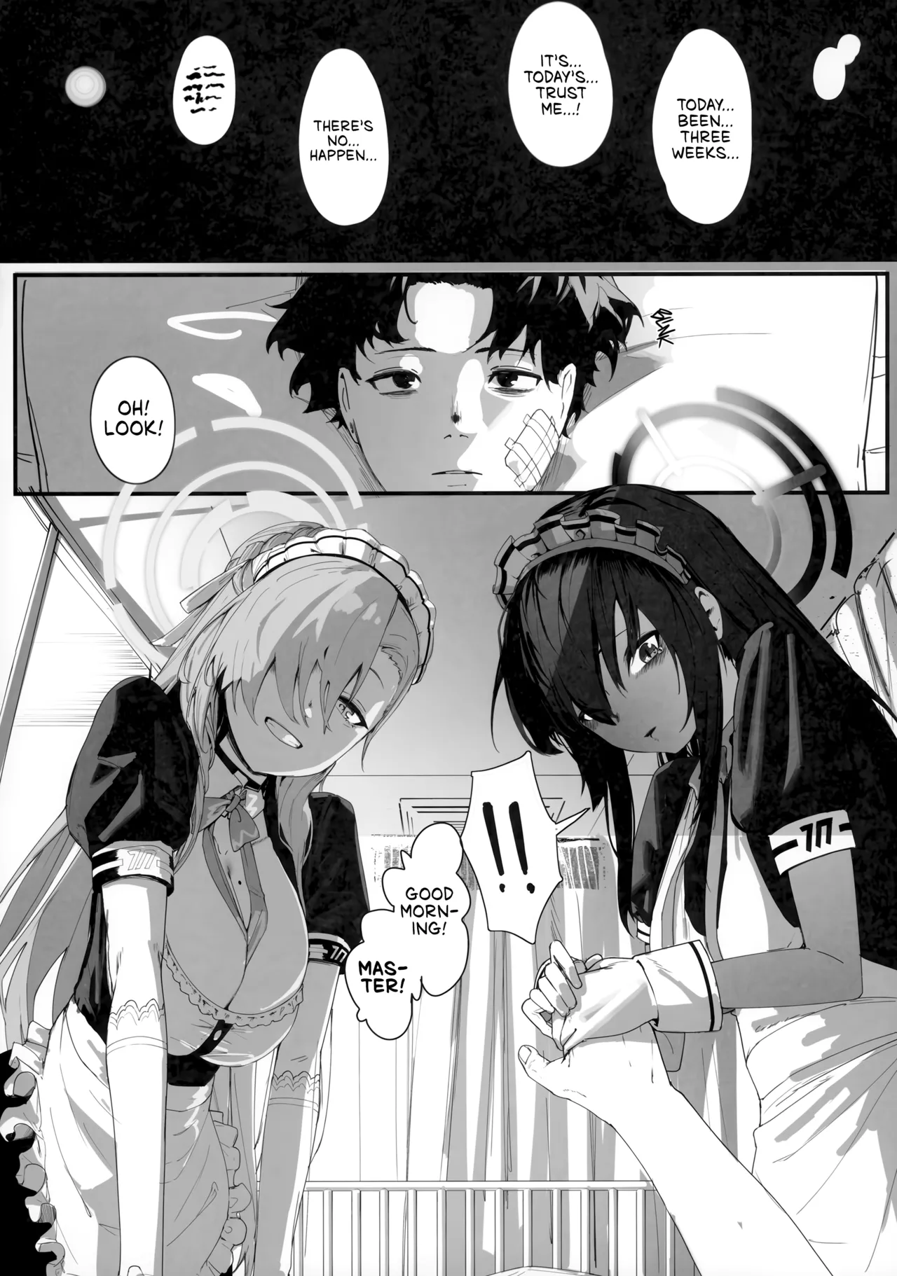 (C103) [Shikisoku Zeku (Shiki)] "Oyome-san" nii Shite Kure! | Make Me Your Bride, Too! Please! (Blue Archive) [English] [head empty + Black Grimoires] [Decensored] 이미지 번호 3