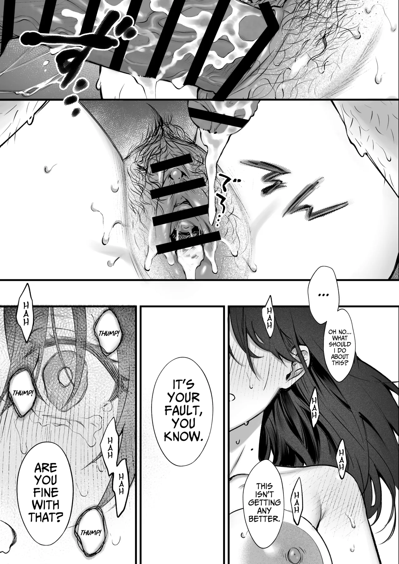 [Okinaga Umanosuke] Shikatte Yurushite Atama o Nadete ~Bakunyuu Seiso na Kaigoshi ga Oji-san Daisuki na Riyuu~ | Scold her, forgive her, pat her on the head. ~The Reason Why the Busty and Neat Caregiver Loves Older Men~ image number 60