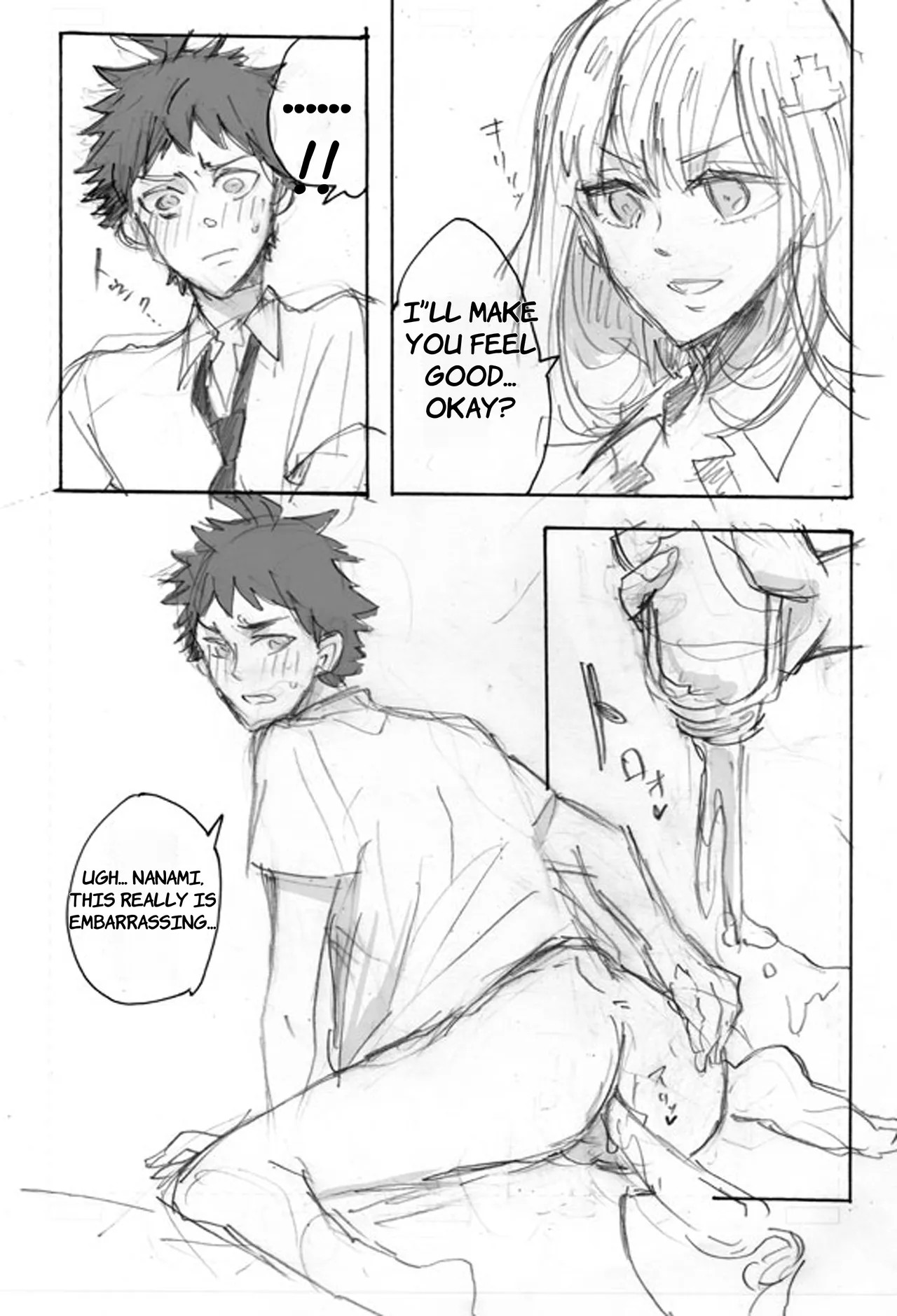 [Ankuontan (TANASHI Tamako)] Introducing my unreal girlfriend (... via sexual intercourse) (Super Danganronpa 2) (Incomplete) -  ENGLISH AI TRANSLATED Bildnummer 5