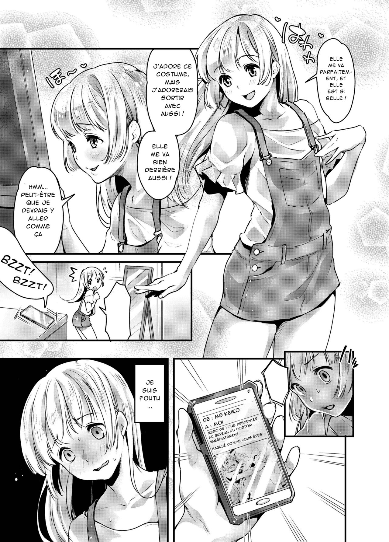 [Fleur 9 pri (Kitahara Eiji)] Futanari Ryoubo-san to Mesuiki Josou Danshi [French] [Digital] 画像番号 11