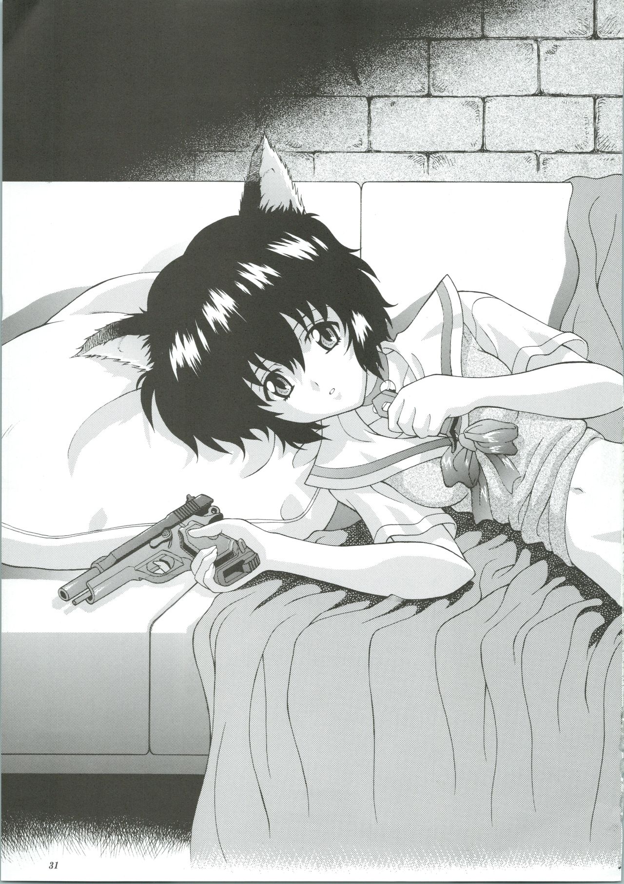 (C61) [GUST (Harukaze Soyogu)] Kuronekotachi no Kyouen La banquet de Chat Noir (Noir) image number 32