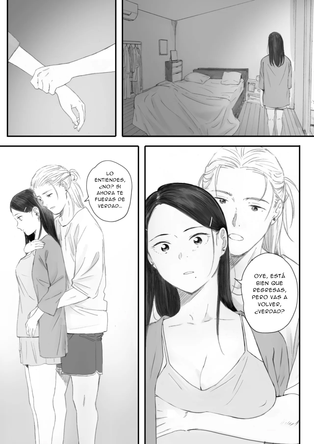 [Arai Kei] Kosmos ga Saita Hi ni Ch. 5 and End｜El Día que Florecieron los Cosmos Cap. 5 y Final [Spanish] [New Scan Doujin] [Digital] image number 32