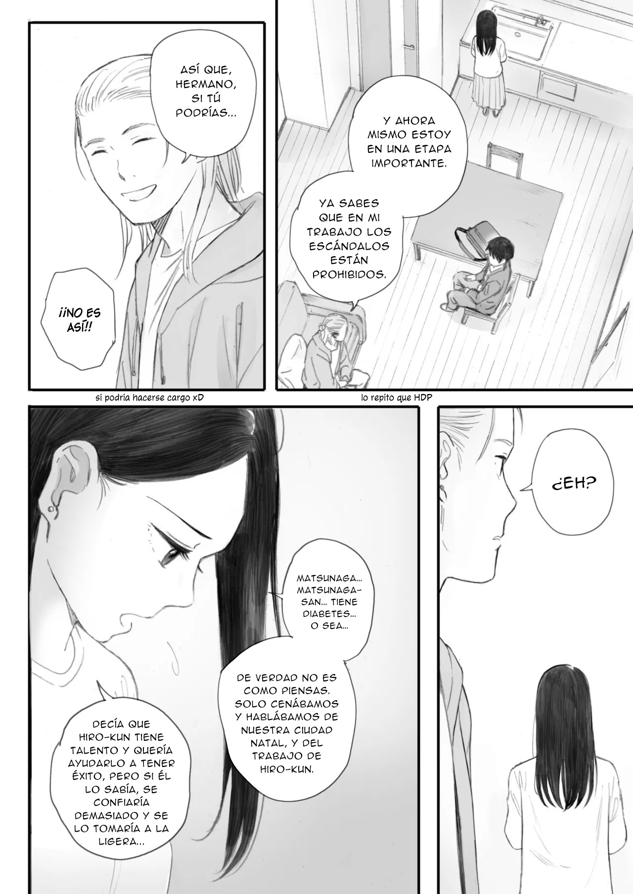 [Arai Kei] Kosmos ga Saita Hi ni Ch. 5 and End｜El Día que Florecieron los Cosmos Cap. 5 y Final [Spanish] [New Scan Doujin] [Digital] image number 59