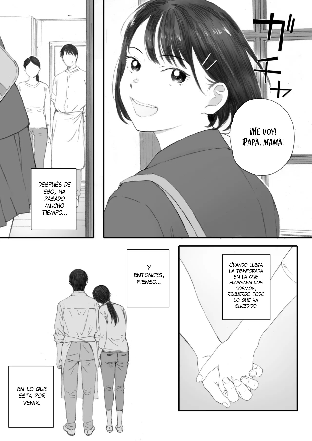 [Arai Kei] Kosmos ga Saita Hi ni Ch. 5 and End｜El Día que Florecieron los Cosmos Cap. 5 y Final [Spanish] [New Scan Doujin] [Digital] image number 100