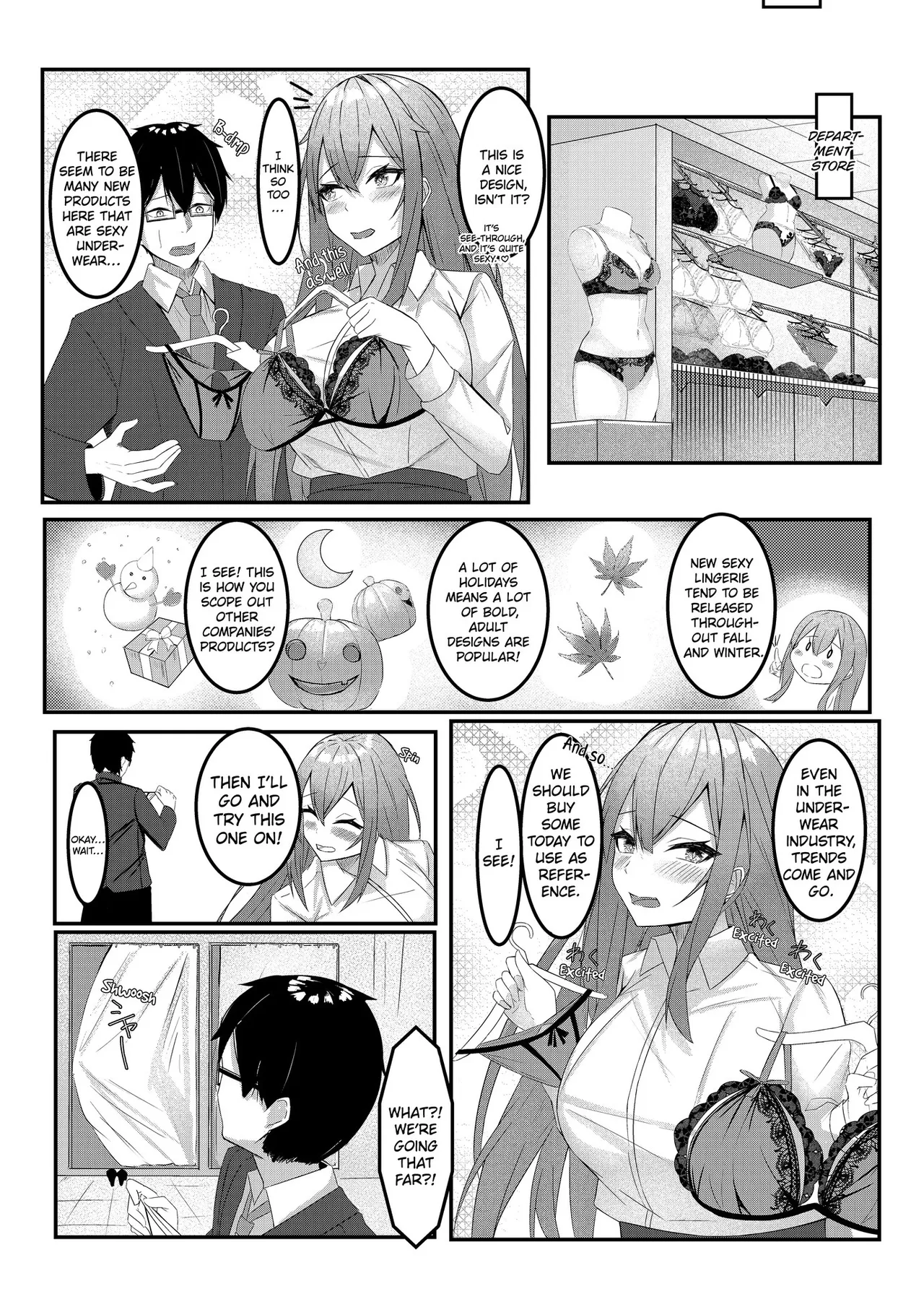 [Mittsuman (Kazuha)] Kyou kara Ladies Shitagi Brand no Producer o Makasaremashita. | Assigned To Produce a Women's Underwear Brand. [English] 图片编号 34