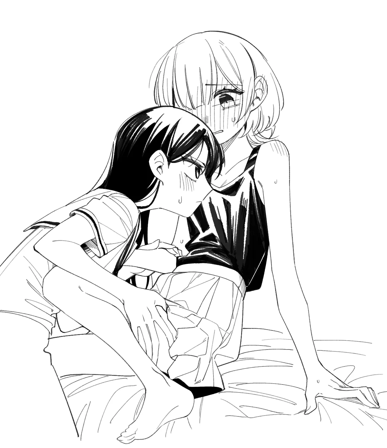 화석·雪猫驱姆扑花影，小希流淌潺潺声。（MYGO猫希同人·大份黍条与LC整合汉化组联合出品） imagen número 18