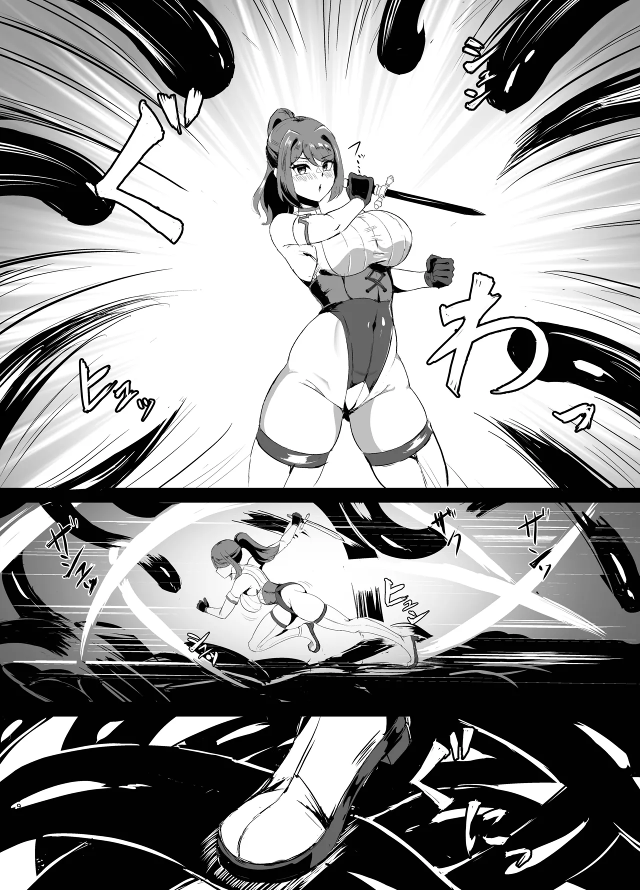 [Niwatori karasu fusuma (tori gara su ̄ pu) (yotaka) ] wakate erītona seijo kishi-sama, kyōaku shokushu ni shibora reru 〜 mugen ni i ka sa re buzama haiboku ♡ maryoku-jiru tarenagashi genkai enajīdorein-hen 〜 [Digital] image number 7