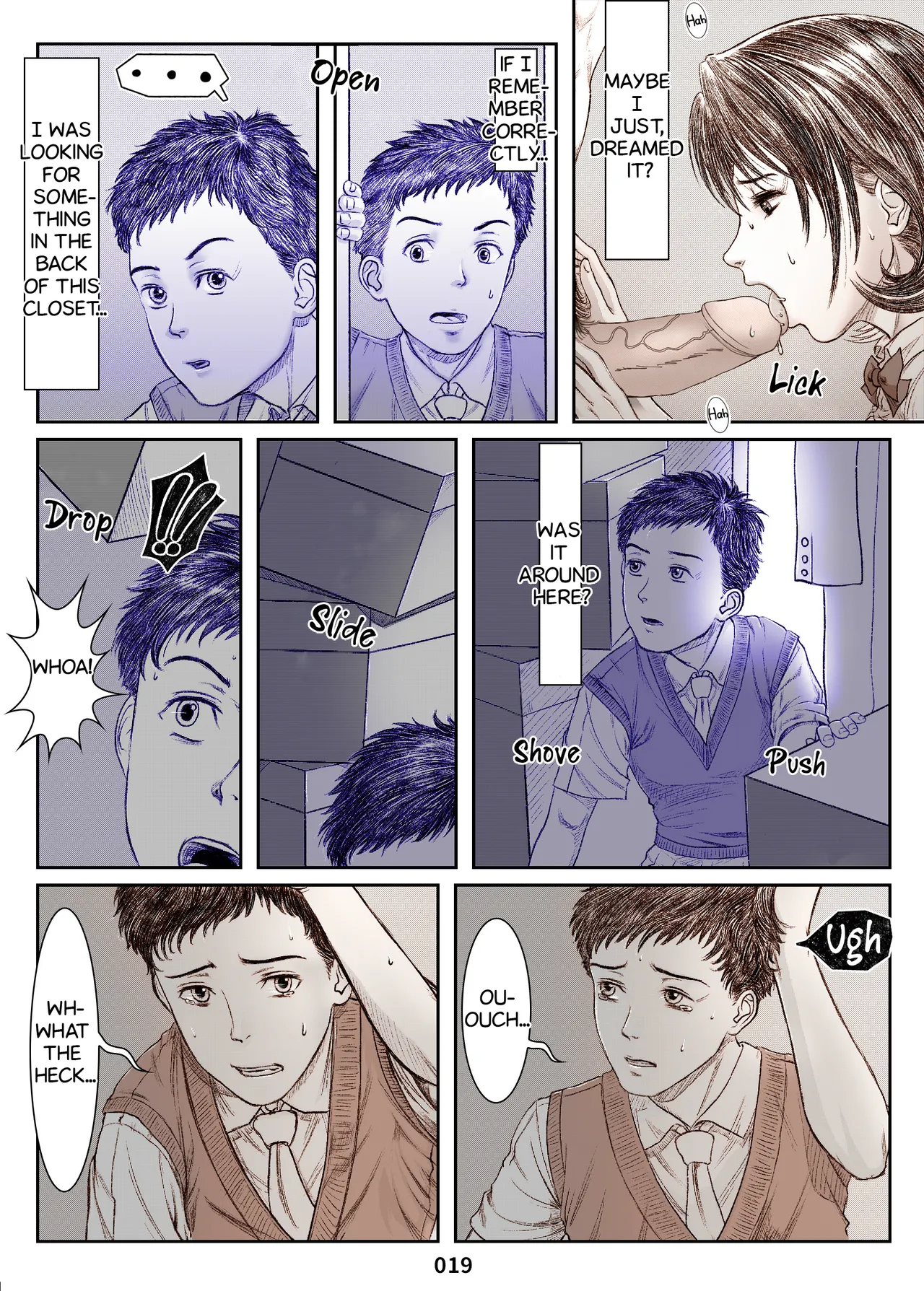 [Shimoda Nekomaru] Closet to Summer ~Time Slip Mother Netorare~ [RoniNGaka] [English] 画像番号 19