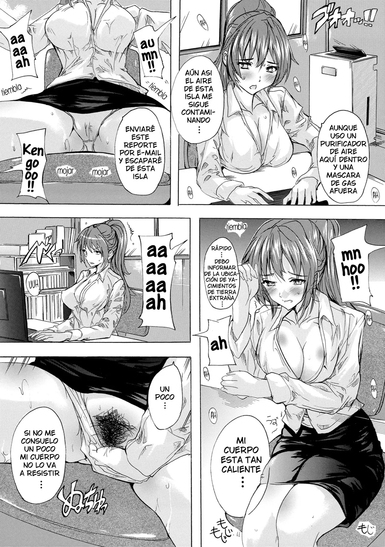 [Natsuka Q-ya] Saiin! Zenra-jima (Chap. 5) | Afrodisiaco! La Isla Nudista (Cap. 5) [Spanish] [Decensored][Digital][Harenchi no Fansub] 图片编号 8